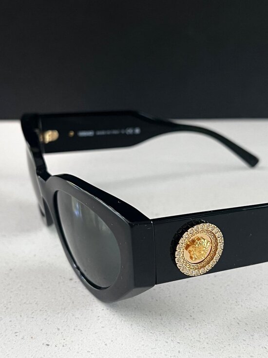 VERSACE MOD. 4376-B GB1/87 54mm black Cat Eye Sunglasses main image 8